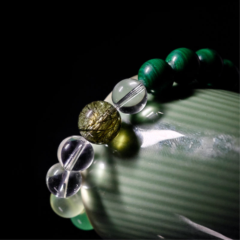 SUICHUNGUI | Wood Crystal Healing Bracelet