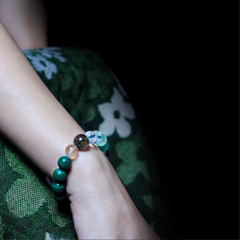 SUICHUNGUI | Wood Crystal Healing Bracelet