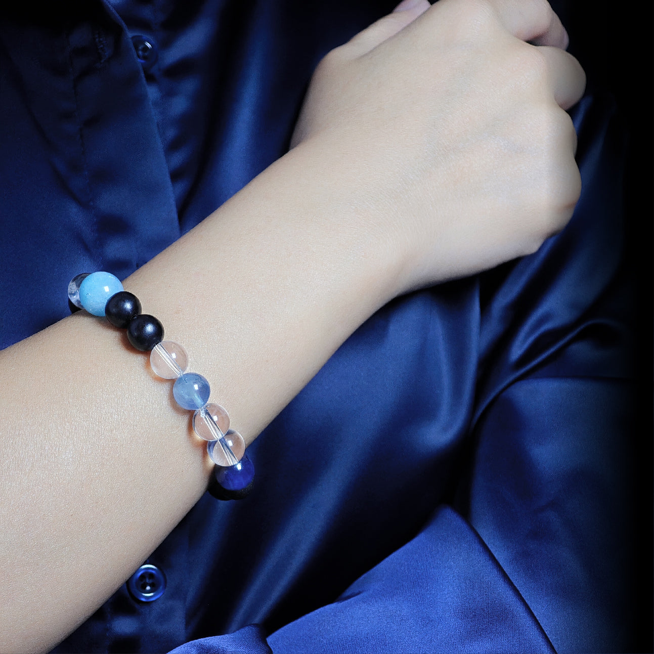 LINJIUYUAN| Water Crystal Healing Bracelet