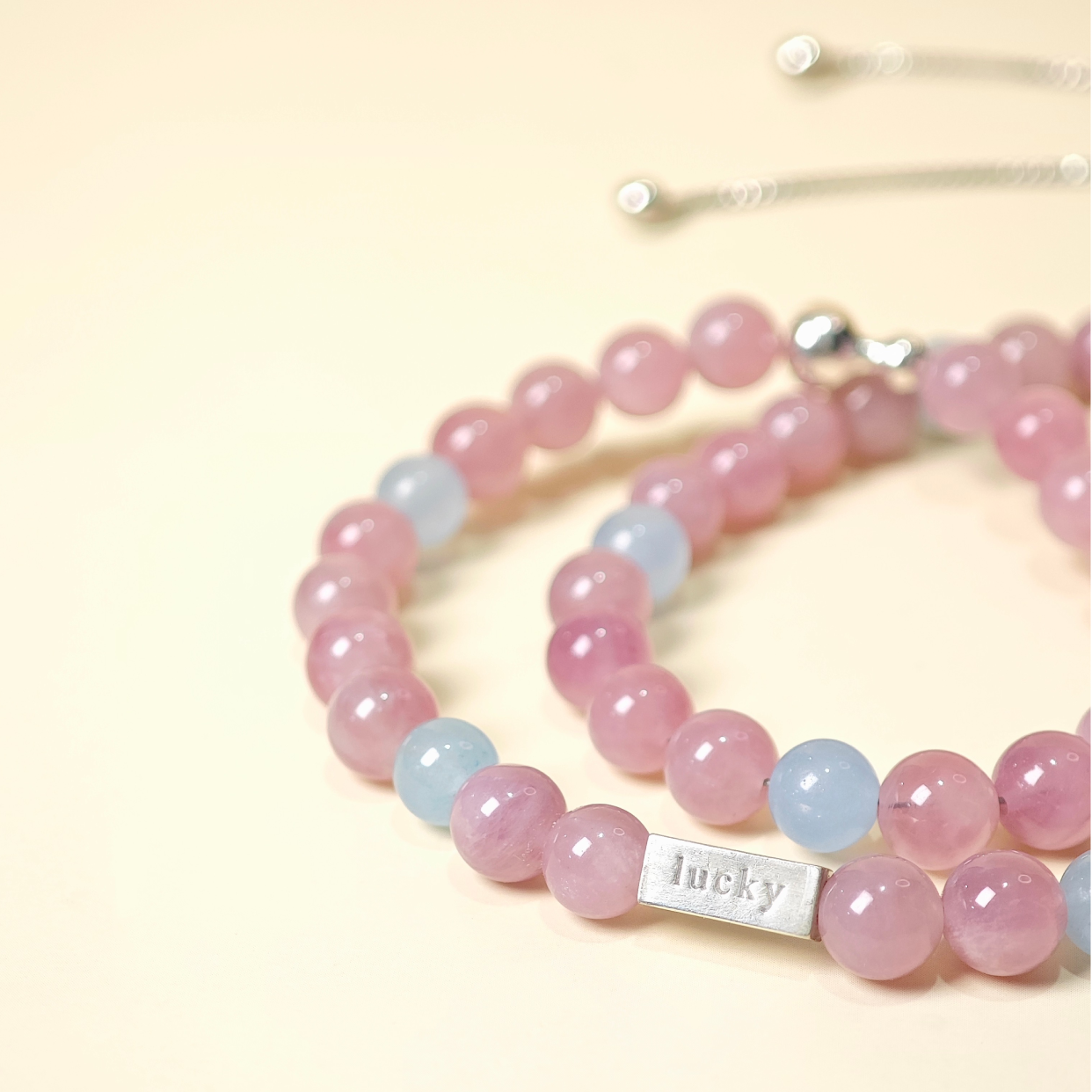 Infinite Thrill · Rose Quartz Necklace