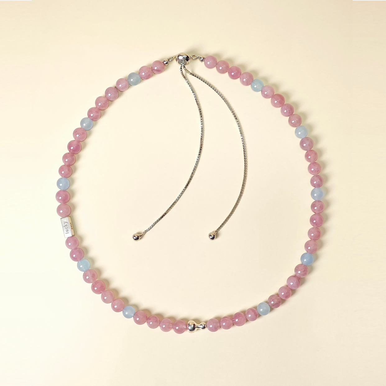 Infinite Thrill · Rose Quartz Necklace