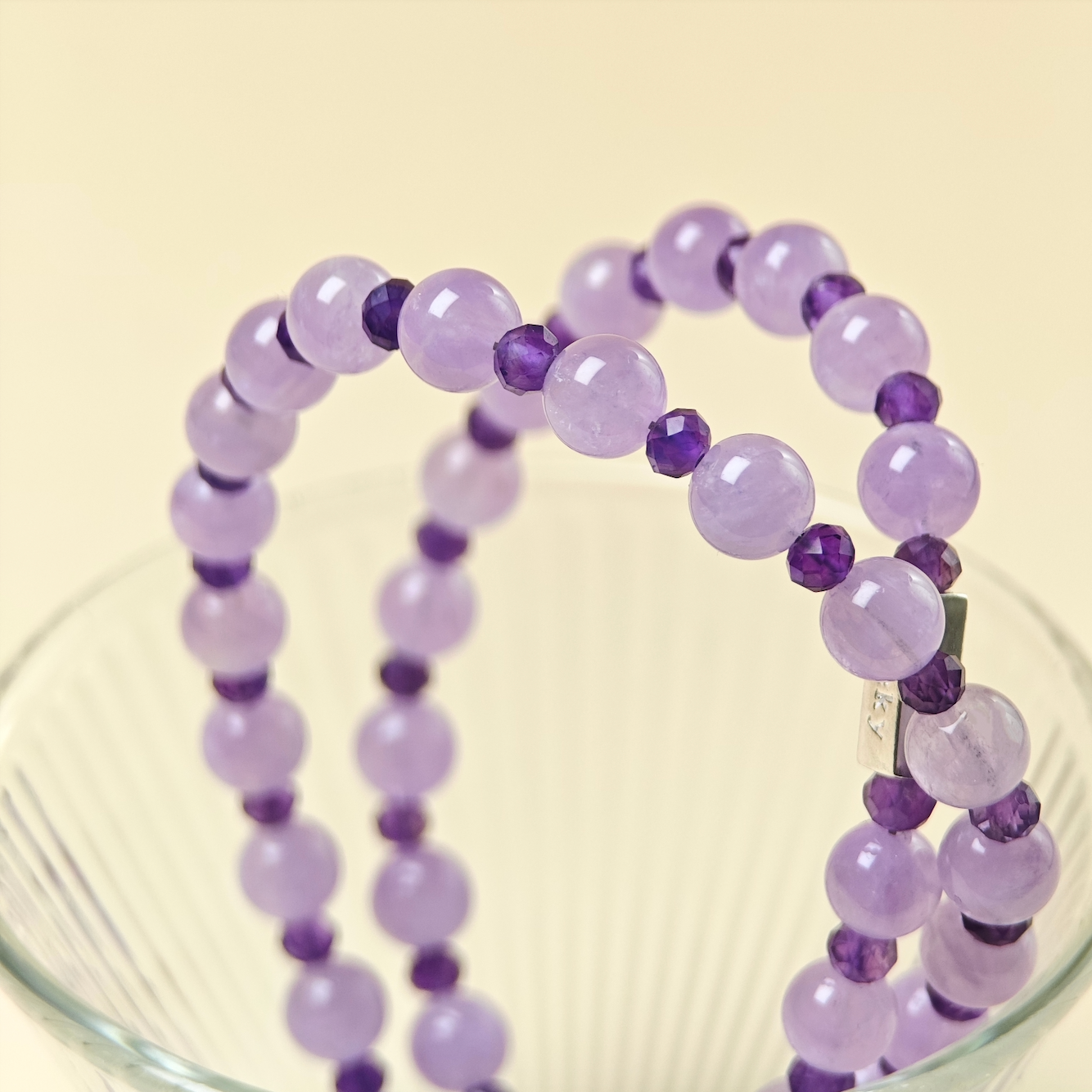 【INFINITE COMPOSURE】 Lavender Amethyst Necklace