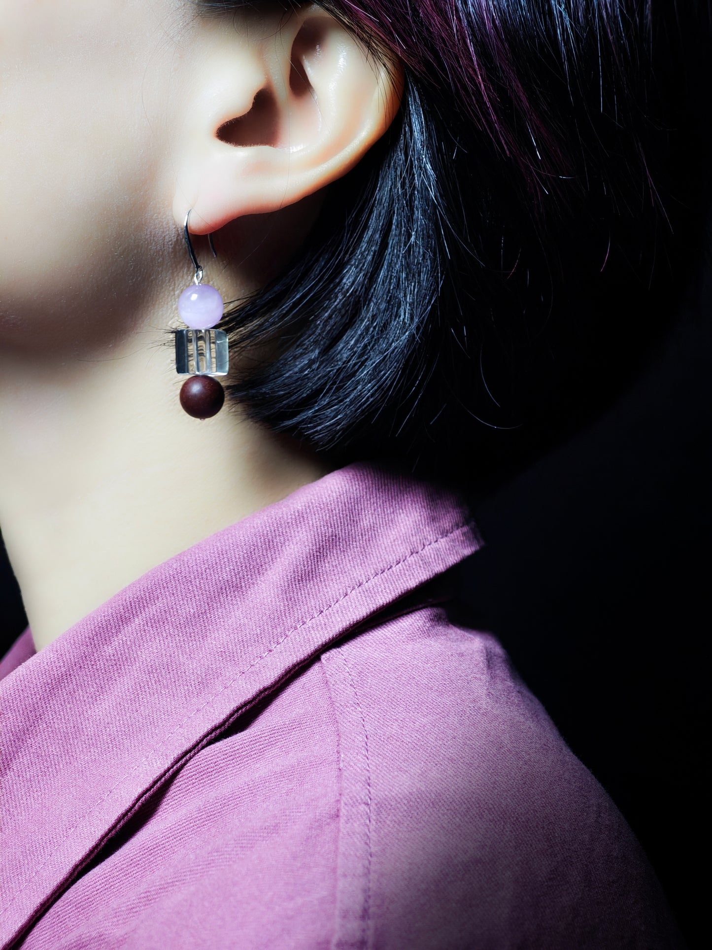 HexiangLing · Fire Element Earrings
