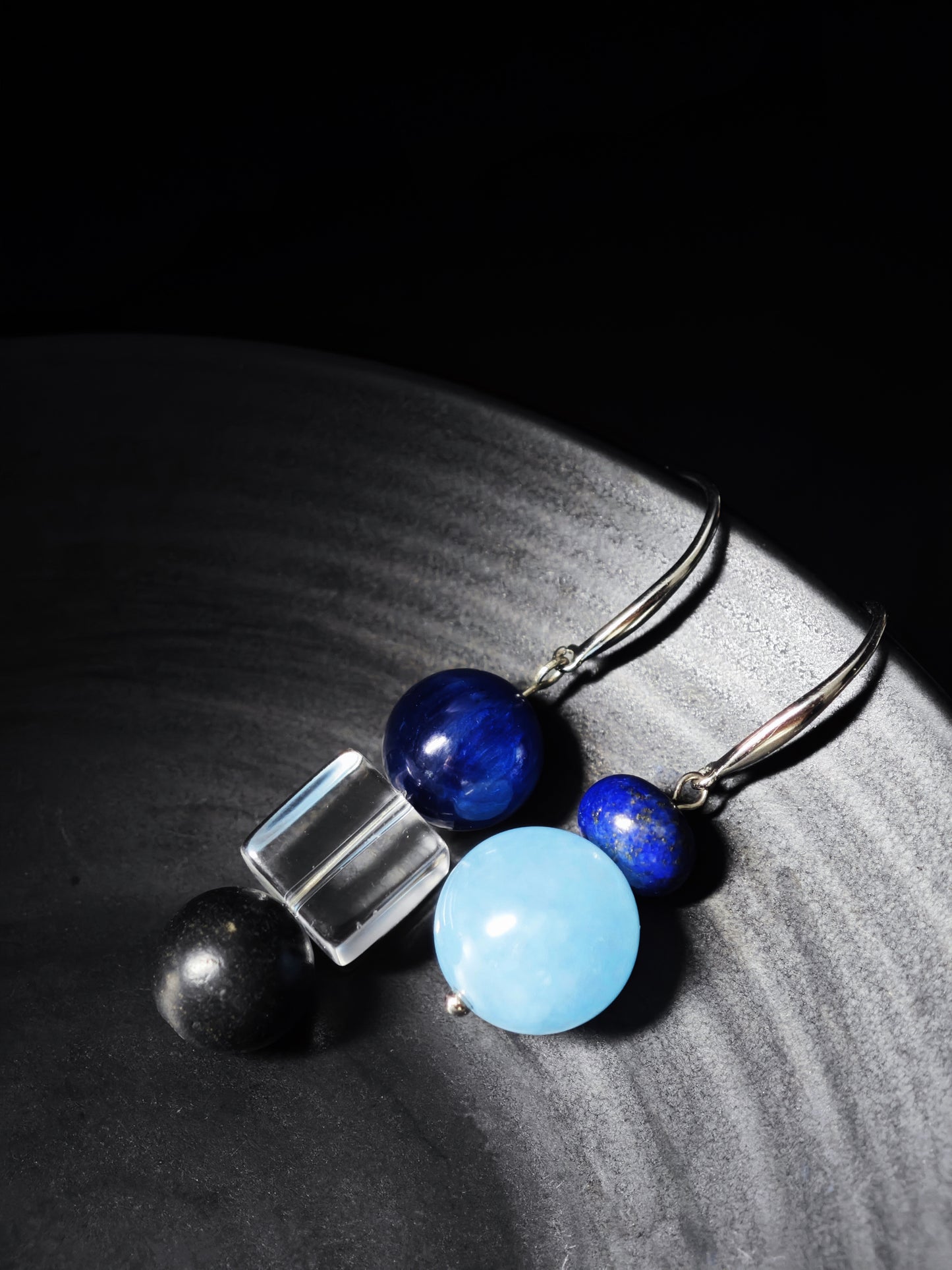 HexiangLing · Water Element Earrings