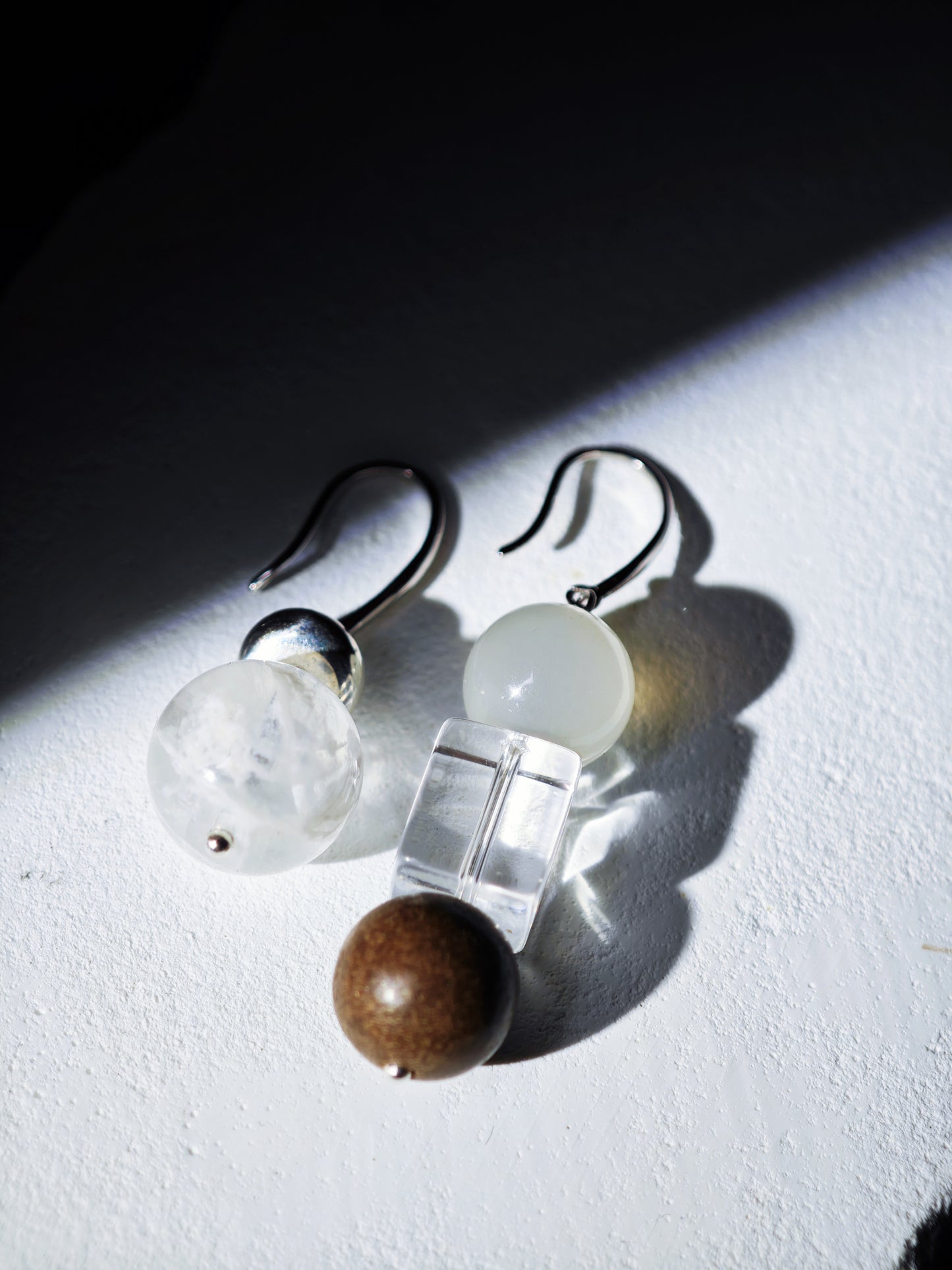 HexiangLing · Metal Element Earrings