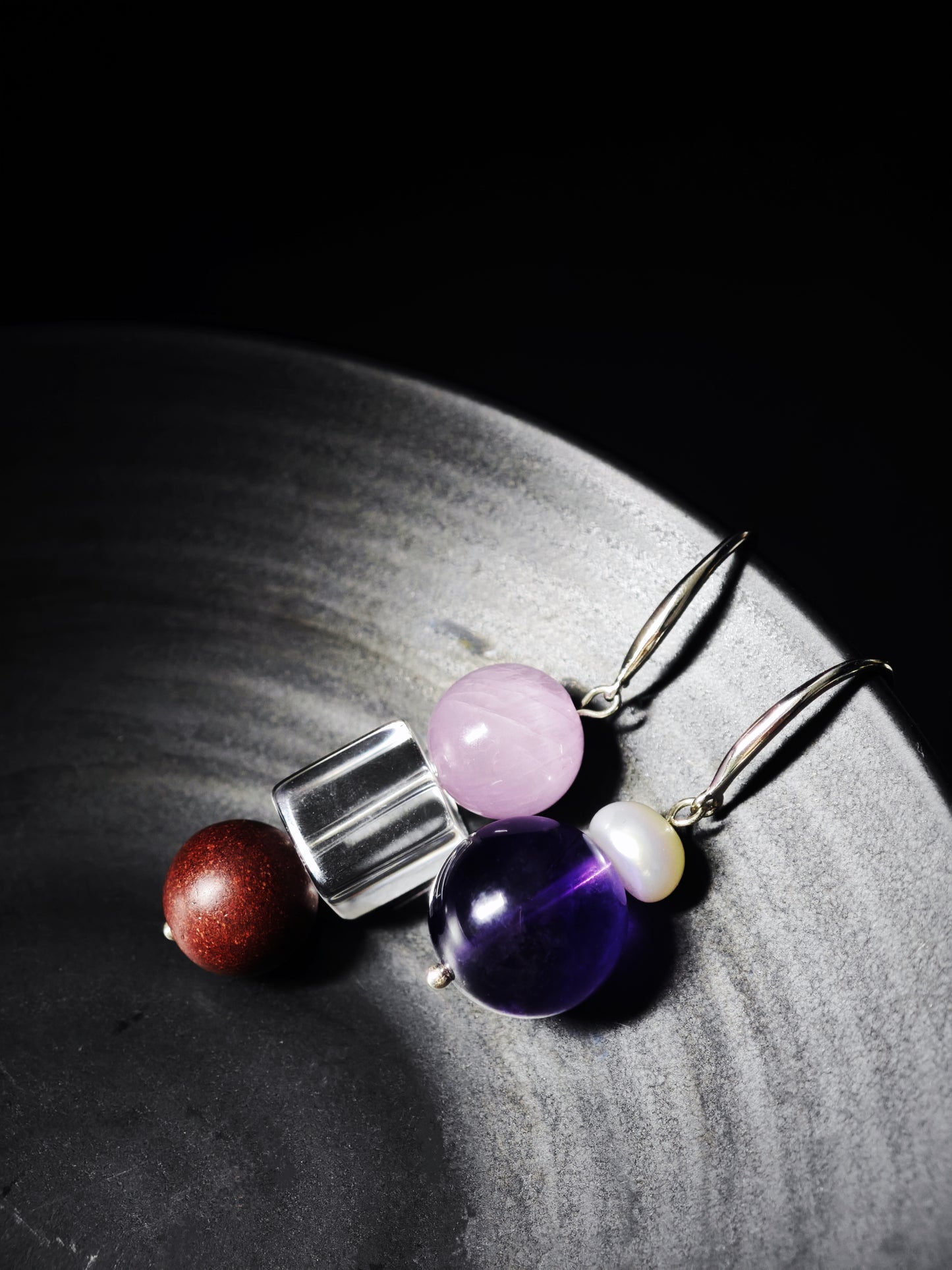 HexiangLing · Fire Element Earrings