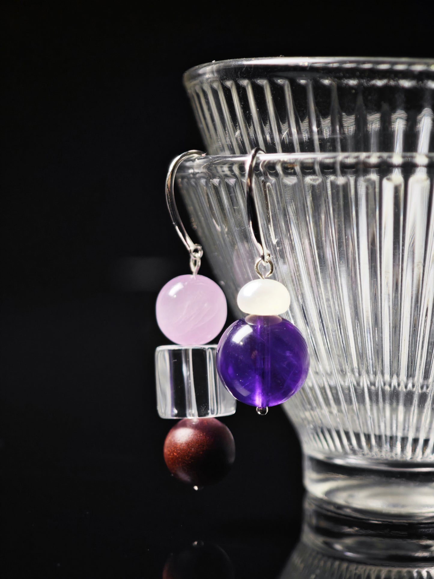 HexiangLing · Fire Element Earrings