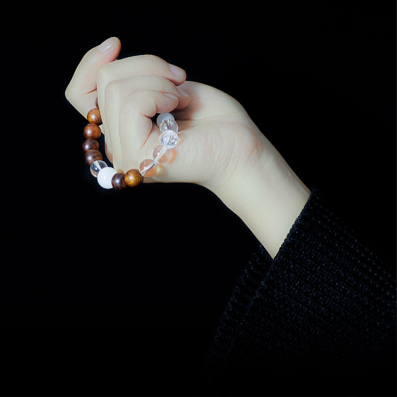 YINFENGBAI | Metal Crystal Healing Bracelet