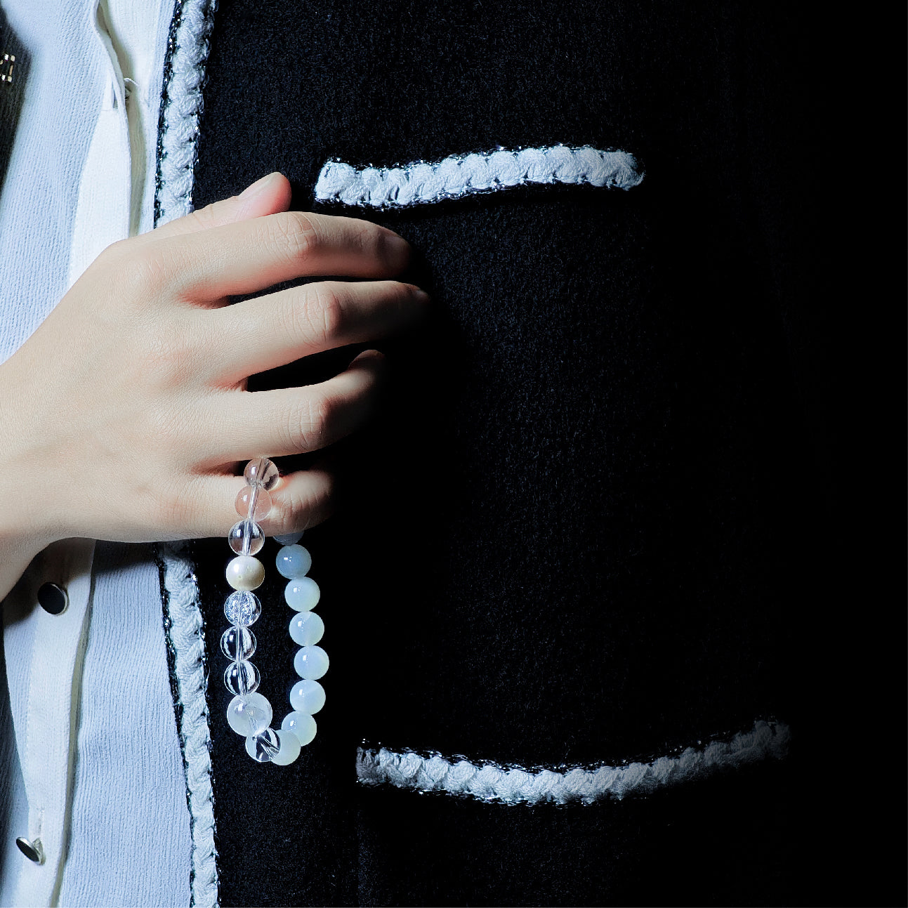 CHISHENRUI | Metal Crystal Healing Bracelet