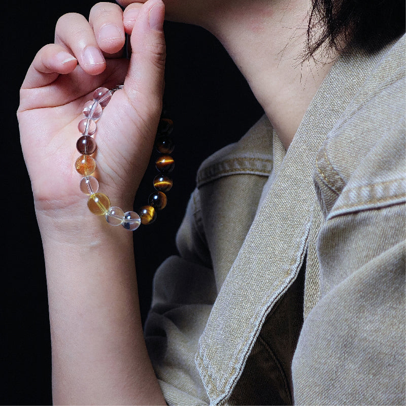RUOKUNLING | Earth Crystal Healing Bracelet