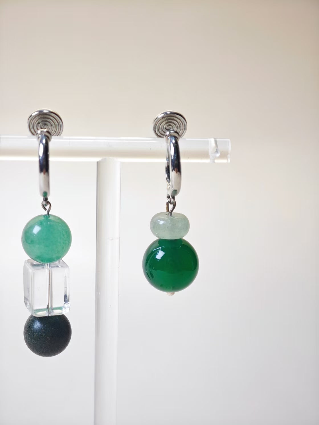 HexiangLing · Wood Element Earrings
