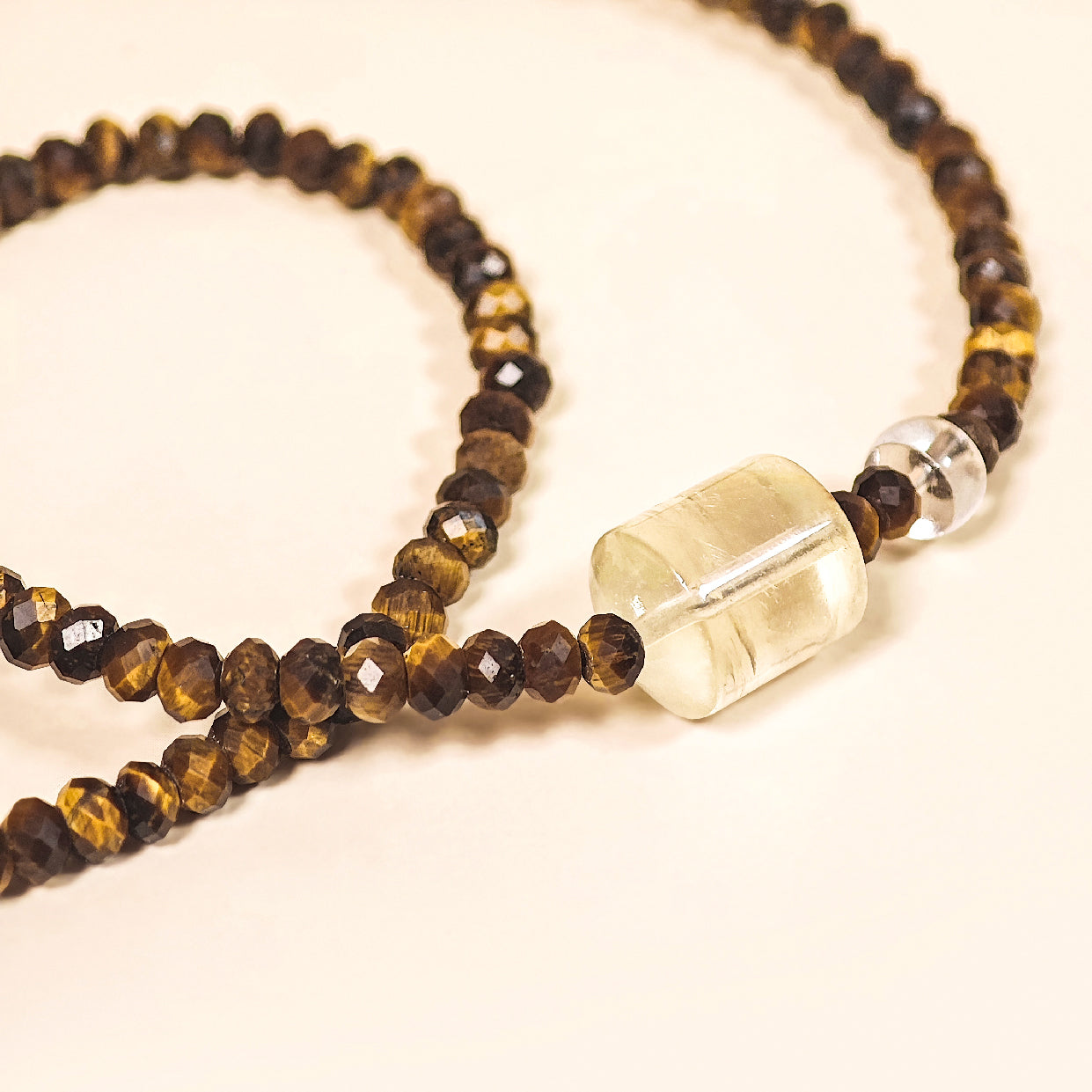 Glow of Golden Autumn Tiger's Eye Necklace