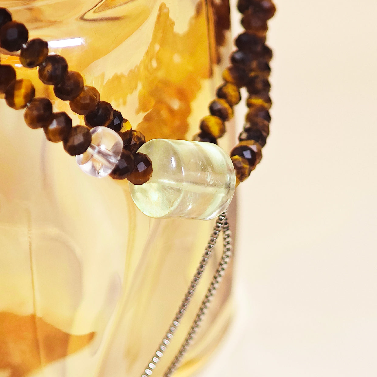 Glow of Golden Autumn Tiger's Eye Necklace