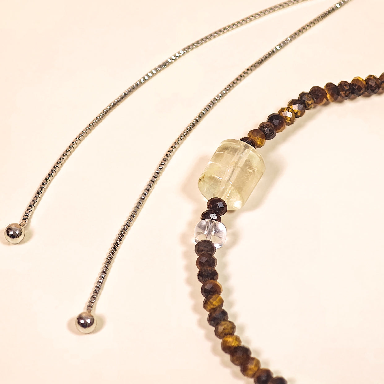 Glow of Golden Autumn Tiger's Eye Necklace