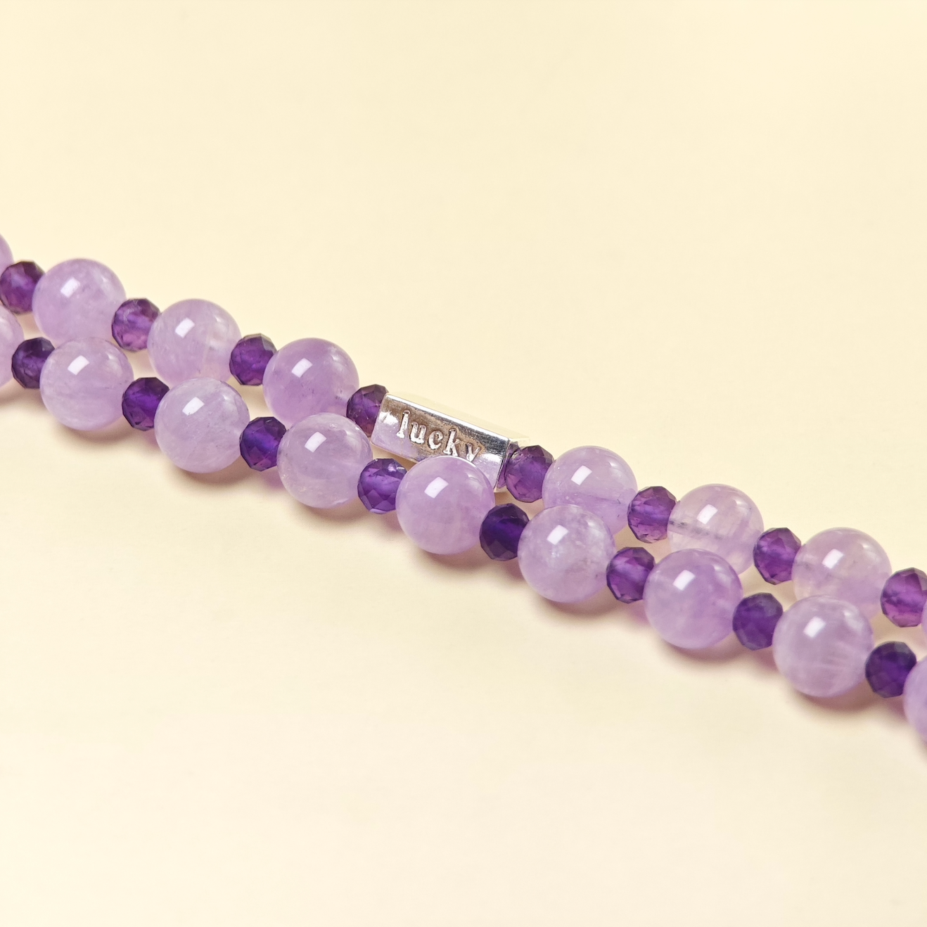【INFINITE COMPOSURE】 Lavender Amethyst Necklace
