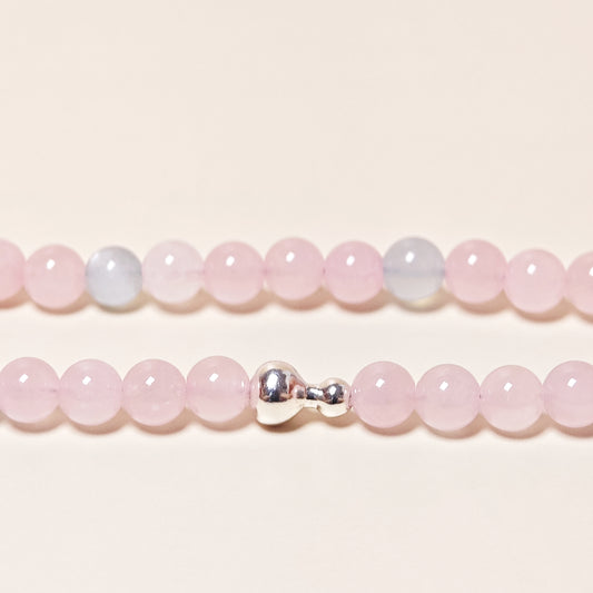 【INFINITE THRILL】 Rose Quartz Necklace