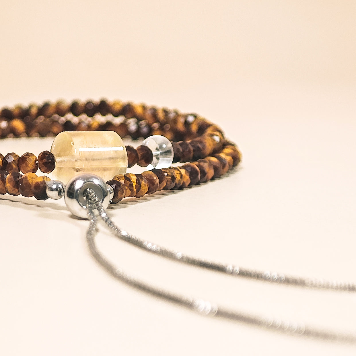 Glow of Golden Autumn Tiger's Eye Necklace