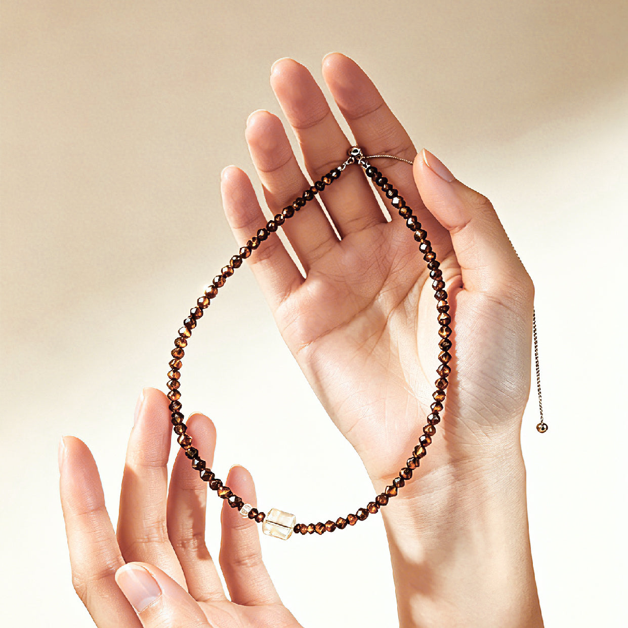 Glow of Golden Autumn Tiger's Eye Necklace