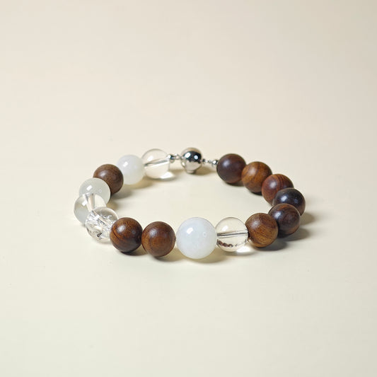 YINFENGBAI | Metal Crystal Healing Bracelet