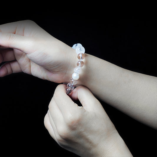CHISHENRUI | Metal Crystal Healing Bracelet